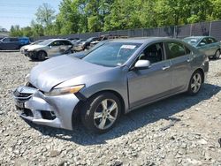 Salvage cars for sale at Waldorf, MD auction: 2012 Acura TSX