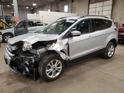 Salvage cars for sale from Copart Blaine, MN: 2017 Ford Escape SE