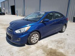 Salvage cars for sale at Apopka, FL auction: 2015 Hyundai Accent GLS