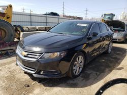 Chevrolet salvage cars for sale: 2017 Chevrolet Impala LT