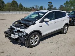 Vehiculos salvage en venta de Copart Hampton, VA: 2017 Ford Escape SE