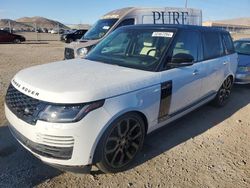 Land Rover Range Rover p525 hse salvage cars for sale: 2020 Land Rover Range Rover P525 HSE