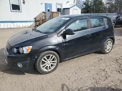 Chevrolet salvage cars for sale: 2012 Chevrolet Sonic LT