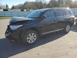 Salvage cars for sale from Copart Assonet, MA: 2013 Toyota Highlander Base