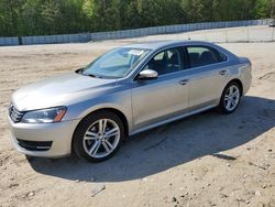 Salvage cars for sale at Gainesville, GA auction: 2014 Volkswagen Passat SE