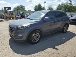 Salvage cars for sale from Copart Midway, FL: 2016 Hyundai Tucson Limited