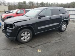 Salvage cars for sale from Copart Exeter, RI: 2012 Jeep Grand Cherokee Laredo