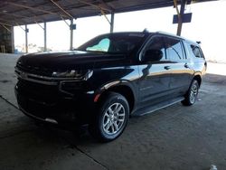 Salvage cars for sale at auction: 2021 Chevrolet Suburban C1500 LT