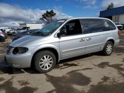 Chrysler Town & Country lxi salvage cars for sale: 2001 Chrysler Town & Country LXI