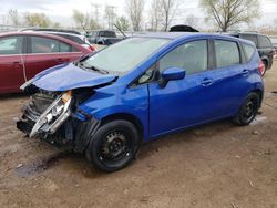 Salvage cars for sale from Copart Elgin, IL: 2017 Nissan Versa Note S