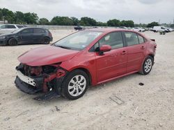 Toyota Corolla LE salvage cars for sale: 2020 Toyota Corolla LE