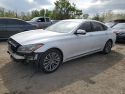 Salvage cars for sale from Copart Baltimore, MD: 2017 Genesis G80 Base