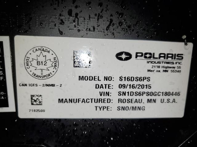2016 Polaris PRO X 600