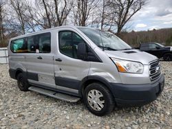 Salvage trucks for sale at West Warren, MA auction: 2017 Ford Transit T-150