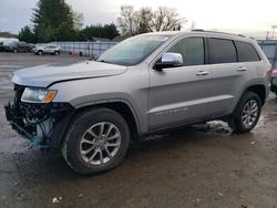 Salvage cars for sale from Copart Finksburg, MD: 2015 Jeep Grand Cherokee Limited