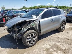 Salvage cars for sale at Indianapolis, IN auction: 2020 KIA Sportage EX