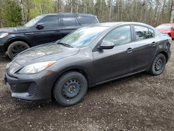 Salvage cars for sale at Bowmanville, ON auction: 2012 Mazda 3 I