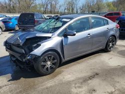 Salvage cars for sale at Ellwood City, PA auction: 2018 KIA Forte LX