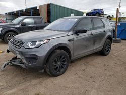 Salvage cars for sale at Colorado Springs, CO auction: 2018 Land Rover Discovery Sport SE