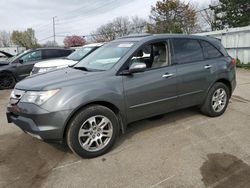 Salvage cars for sale from Copart Moraine, OH: 2008 Acura MDX Technology