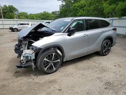 Toyota Highlander xse salvage cars for sale: 2022 Toyota Highlander XSE