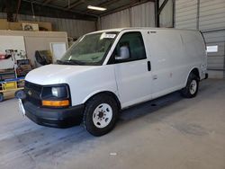 Salvage trucks for sale at Rogersville, MO auction: 2014 Chevrolet Express G2500