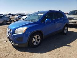Salvage cars for sale from Copart Amarillo, TX: 2015 Chevrolet Trax 1LT