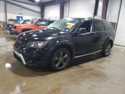 Salvage cars for sale at West Mifflin, PA auction: 2015 Dodge Journey Crossroad