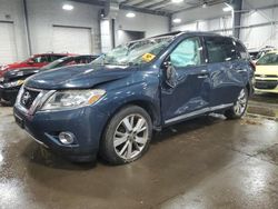 Salvage cars for sale at Ham Lake, MN auction: 2014 Nissan Pathfinder S