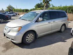 Salvage cars for sale from Copart San Martin, CA: 2009 Honda Odyssey EXL