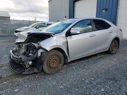 Toyota salvage cars for sale: 2015 Toyota Corolla L