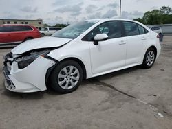 Toyota Corolla LE Vehiculos salvage en venta: 2021 Toyota Corolla LE