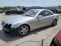 Salvage cars for sale from Copart Lebanon, TN: 2004 Mercedes-Benz CL 500