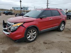 Salvage cars for sale at Colorado Springs, CO auction: 2012 Ford Explorer XLT