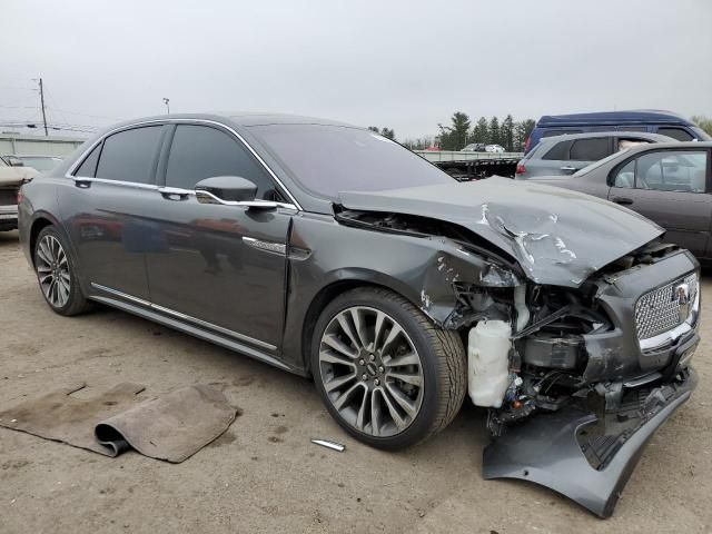 2019 Lincoln Continental Reserve