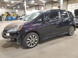 Salvage cars for sale from Copart Blaine, MN: 2013 Honda FIT Sport