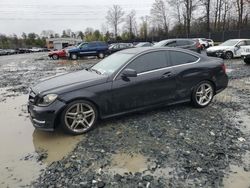 Salvage cars for sale at Waldorf, MD auction: 2015 Mercedes-Benz C 350 4matic