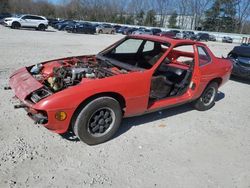 Salvage cars for sale from Copart North Billerica, MA: 1979 Porsche 924