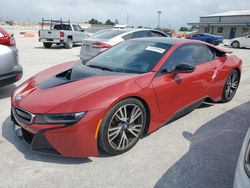 Salvage cars for sale at Houston, TX auction: 2017 BMW I8