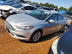 Salvage cars for sale from Copart Longview, TX: 2018 Ford Fusion S Hybrid