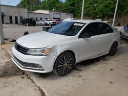 Volkswagen salvage cars for sale: 2015 Volkswagen Jetta SE