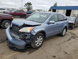 Salvage cars for sale at Woodhaven, MI auction: 2007 Honda CR-V EXL