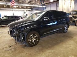 Salvage cars for sale from Copart Wheeling, IL: 2017 Infiniti QX60