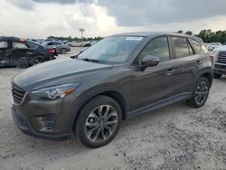 Salvage cars for sale at Houston, TX auction: 2016 Mazda CX-5 GT