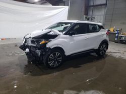 Salvage cars for sale at North Billerica, MA auction: 2020 Nissan Kicks SR