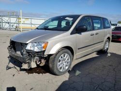 Salvage cars for sale at Dyer, IN auction: 2015 Dodge Grand Caravan SE