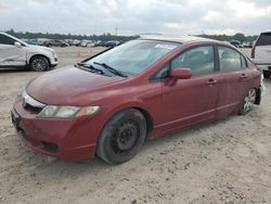 Salvage cars for sale at auction: 2009 Honda Civic LX