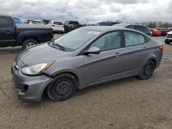 Salvage cars for sale at Indianapolis, IN auction: 2014 Hyundai Accent GLS