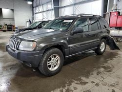 Salvage cars for sale at Ham Lake, MN auction: 2004 Jeep Grand Cherokee Laredo