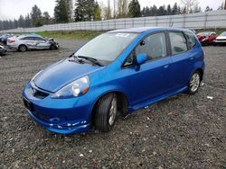 Honda fit Sport salvage cars for sale: 2008 Honda FIT Sport